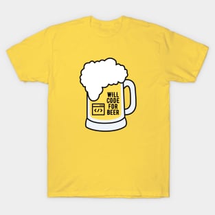 Will code for Beer T-Shirt